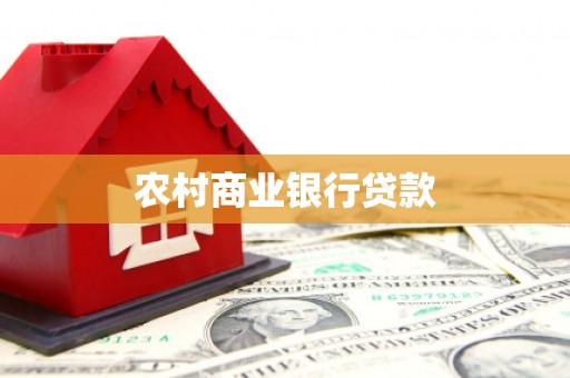 端州农村商业银行贷款