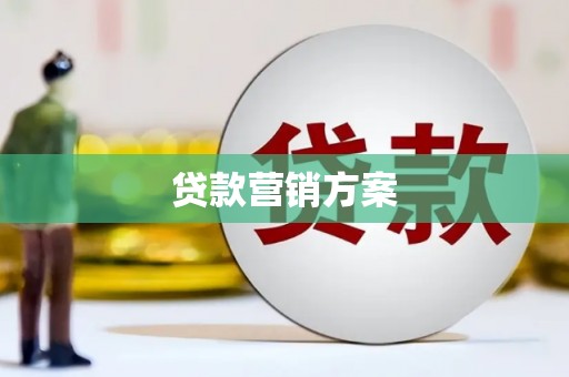 端州贷款营销方案
