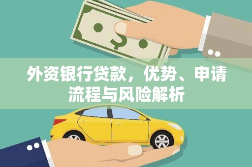 端州外资银行贷款，优势、申请流程与风险解析