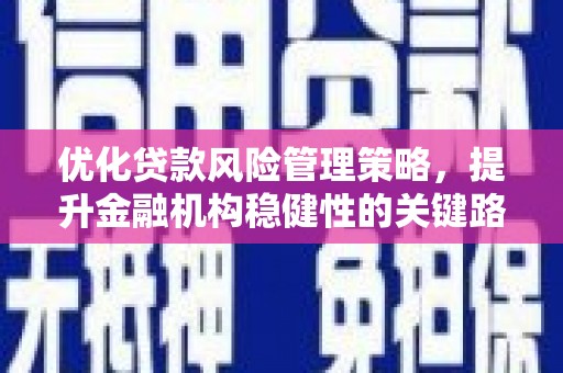 端州优化贷款风险管理策略，提升金融机构稳健性的关键路径
