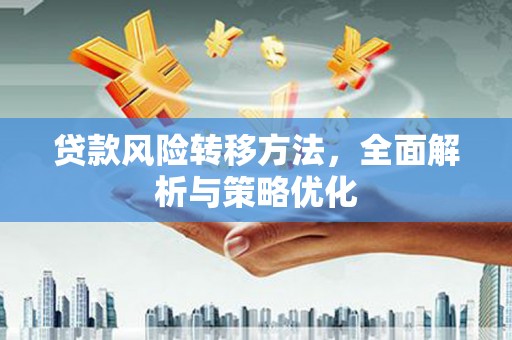 端州贷款风险转移方法，全面解析与策略优化
