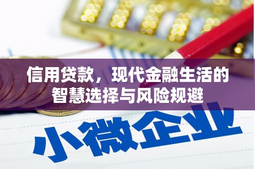 端州信用贷款，现代金融生活的智慧选择与风险规避