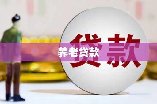 端州养老贷款