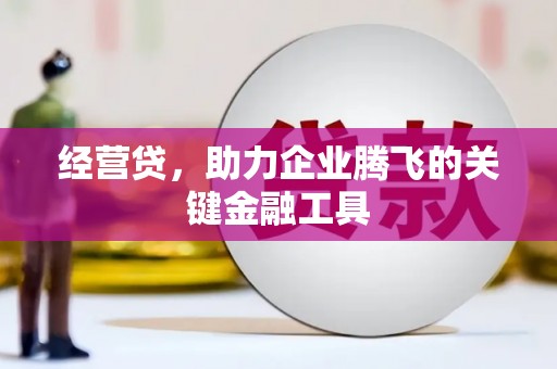 端州经营贷，助力企业腾飞的关键金融工具