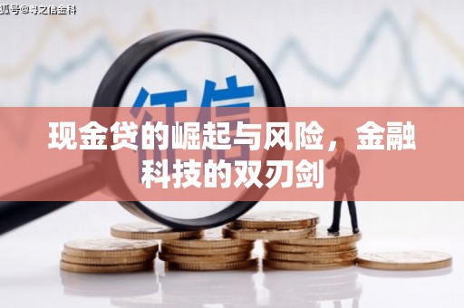 端州现金贷的崛起与风险，金融科技的双刃剑