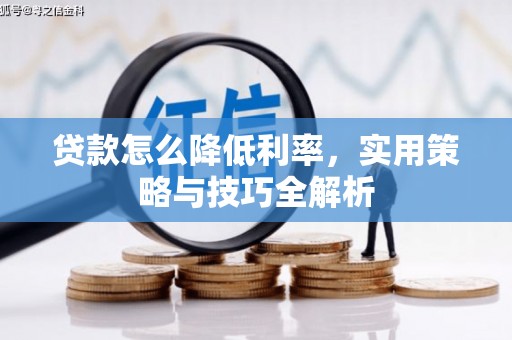 端州贷款怎么降低利率，实用策略与技巧全解析