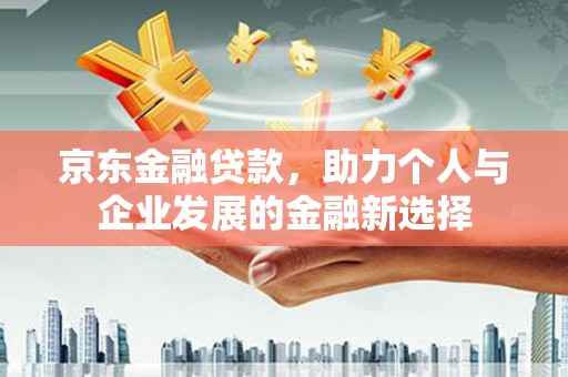 端州京东金融贷款，助力个人与企业发展的金融新选择