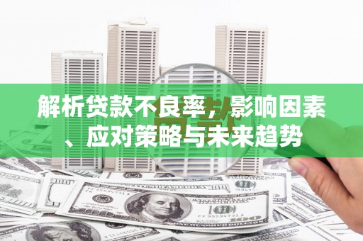 端州解析贷款不良率，影响因素、应对策略与未来趋势