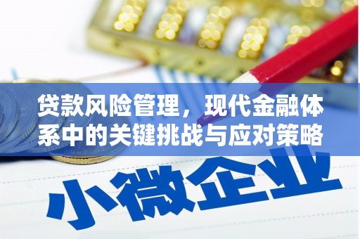 端州贷款风险管理，现代金融体系中的关键挑战与应对策略