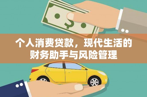 端州个人消费贷款，现代生活的财务助手与风险管理