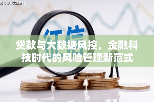 端州贷款与大数据风控，金融科技时代的风险管理新范式