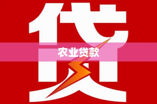 端州农业贷款