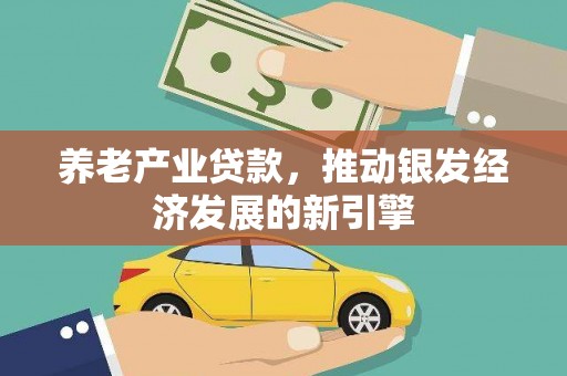端州养老产业贷款，推动银发经济发展的新引擎