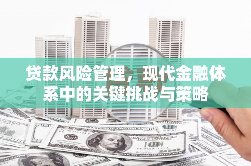 端州贷款风险管理，现代金融体系中的关键挑战与策略