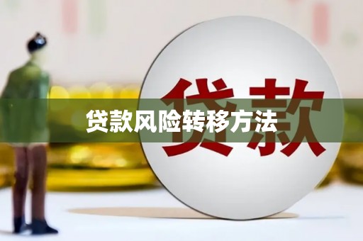 端州贷款风险转移方法