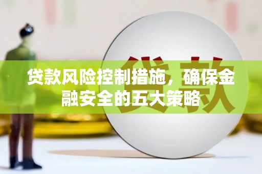 端州贷款风险控制措施，确保金融安全的五大策略