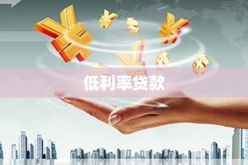 端州低利率贷款