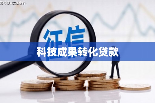 端州科技成果转化贷款