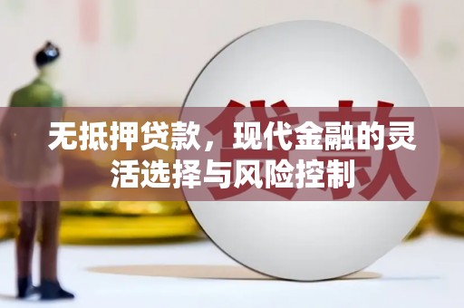 端州无抵押贷款，现代金融的灵活选择与风险控制