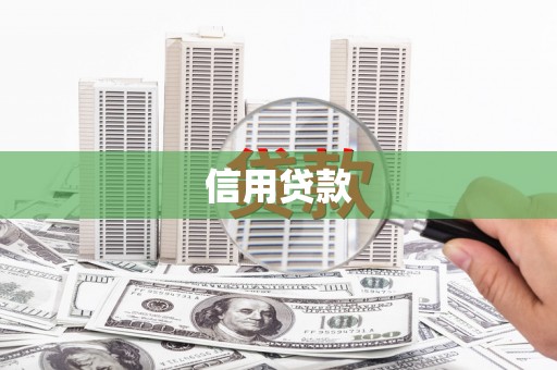 端州信用贷款
