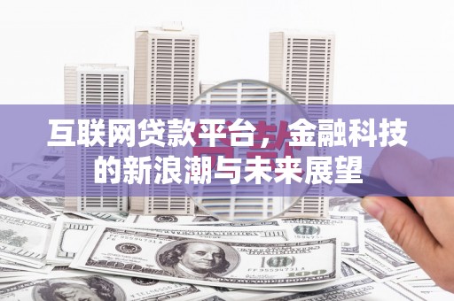 端州互联网贷款平台，金融科技的新浪潮与未来展望