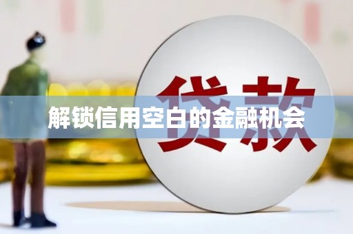 端州解锁信用空白的金融机会