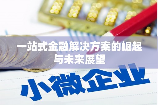 端州一站式金融解决方案的崛起与未来展望