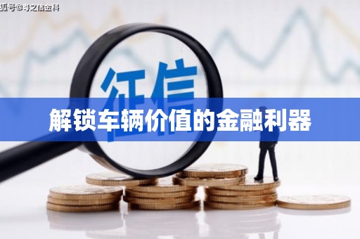 端州解锁车辆价值的金融利器