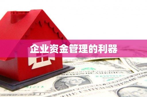 端州企业资金管理的利器